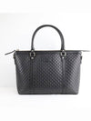 Microssima Two Way Tote Bag Black - GUCCI - BALAAN 6