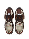 991 Made in UK Earth French Leather Low Top Sneakers Brown - NEW BALANCE - BALAAN 3