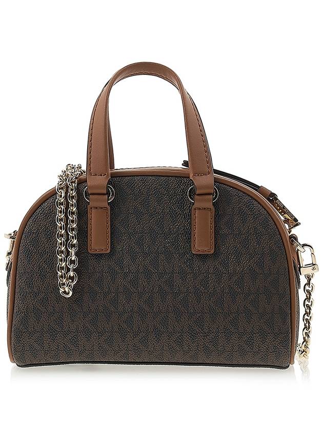 Williamsburg Extra Small Logo Cross Bag Brown - MICHAEL KORS - BALAAN 4