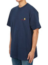 JF Carhartt WIP Blue American Script T shirt I02995629LXX - CARHARTT WIP - BALAAN 3