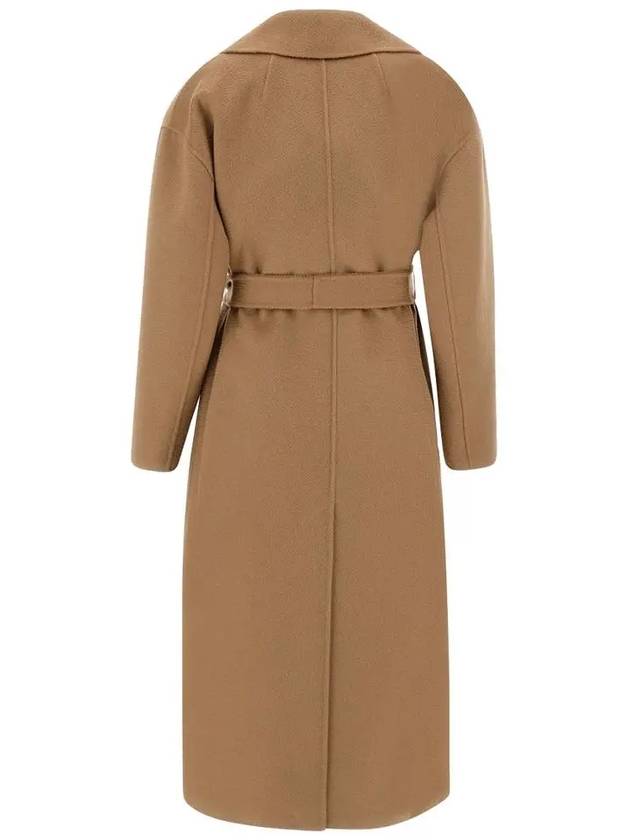 MANUELE Belted Wool Coat Camel 2429016123 003 - MAX MARA - BALAAN 3