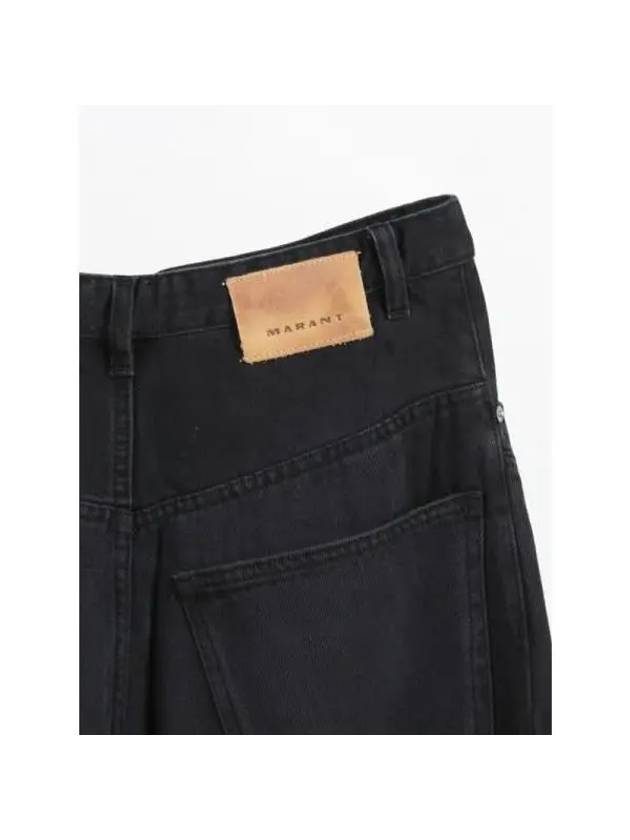 Panel detail wide denim pants 23HPA0233HAA4H12H 02FK - ISABEL MARANT - BALAAN 4