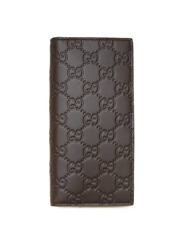 Unisex Cima long wallet dark chocolate 779828CWCIN - GUCCI - BALAAN 1