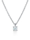 Solitaire Diamond Necklace Platinum - TIFFANY & CO. - BALAAN 2