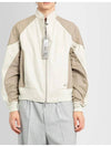 Cotton Canvas Bomber Jacket Beige - DIOR - BALAAN 2