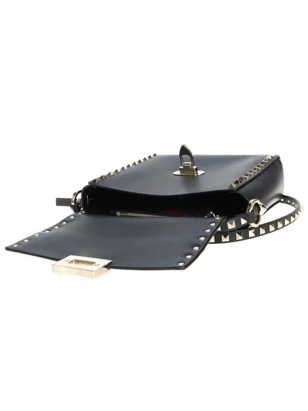 Rockstud Cross Bag Black - VALENTINO - BALAAN 7