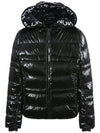 Tharon Hooded Short Padded Black - MONCLER - BALAAN 1