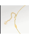 Loulougram Necklace Gold - LOUIS VUITTON - BALAAN 6