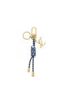 Nautical Knot Bag Charm Key Holder Gold Blue - LOUIS VUITTON - BALAAN 2