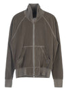 Velvet Blouson Cotton Zip-Up Jacket Green - TOM FORD - BALAAN 11