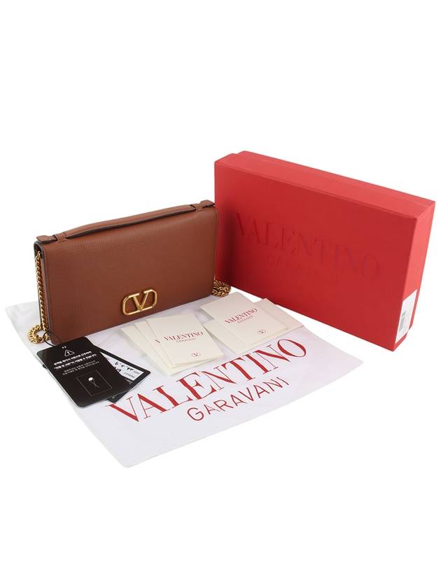 XW2P0W42 Garavani V logo woc chain wallet cross bag 34317K 2 - VALENTINO - BALAAN 8