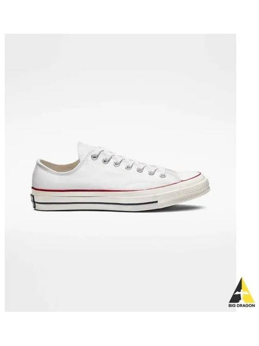 Chuck 70 Vintage Canvas Low Top Sneakers White - CONVERSE - BALAAN 2