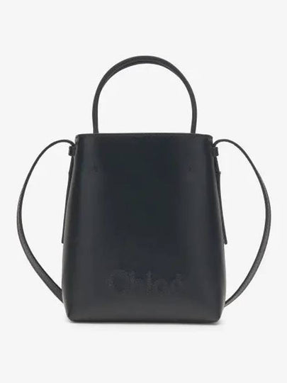 Sense Micro Calfskin Tote Bag Black - CHLOE - BALAAN 2