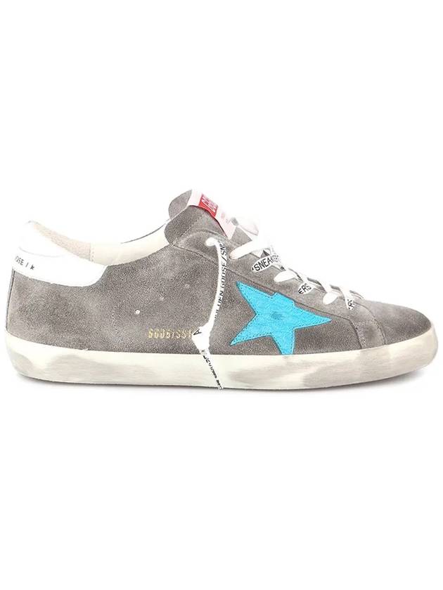 Superstar Classic Leather Low Top Sneakers Grey - GOLDEN GOOSE - BALAAN 3