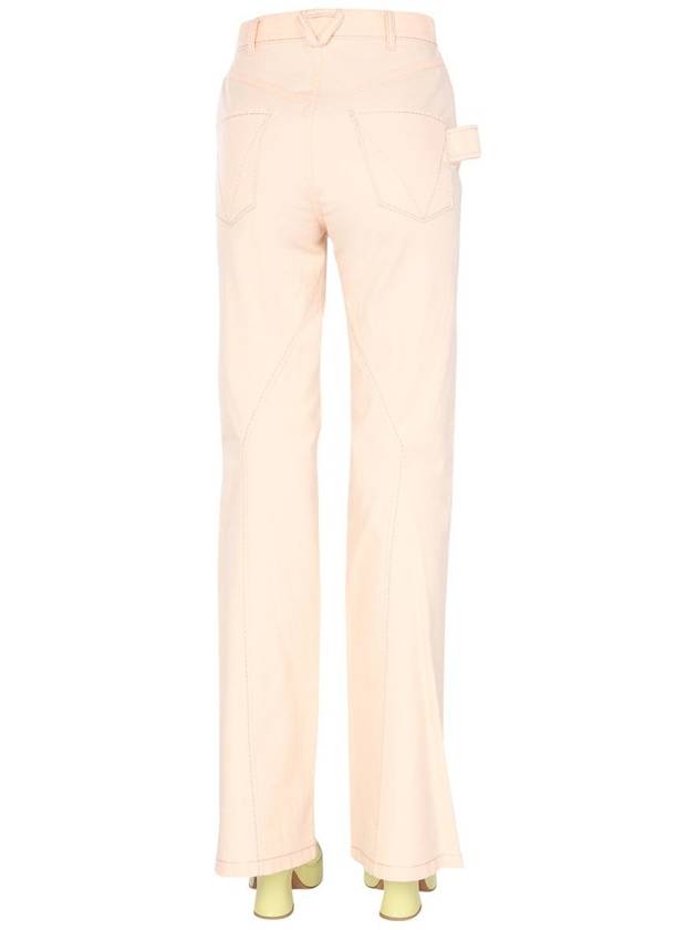 straight pants beige - BOTTEGA VENETA - BALAAN 5