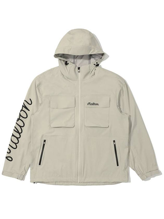 Malbon rain jacket BEIGE MAN - MALBON GOLF - BALAAN 1