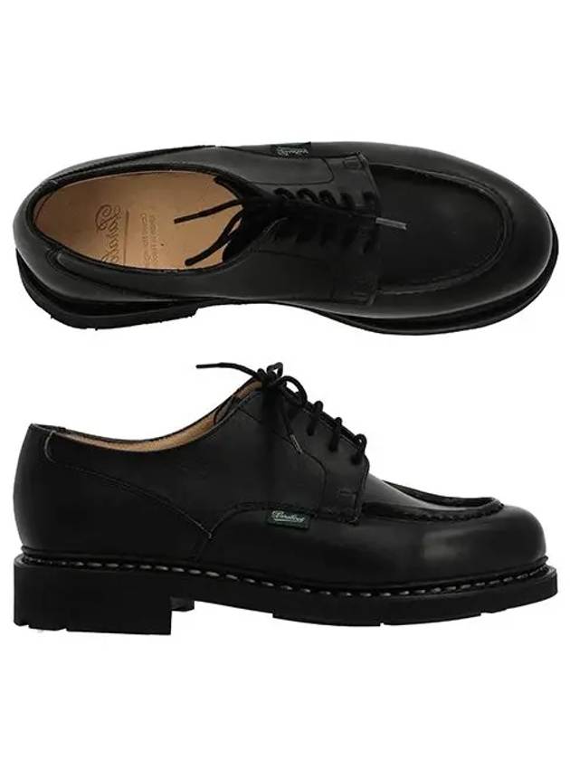 Siam Board Lace-Up Derby Black - PARABOOT - BALAAN 5