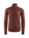 Men's Fafne Turtleneck Long Sleeve T-Shirt Merlot - KLATTERMUSEN - BALAAN 2