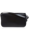 Claude Shiny Calfskin Shoulder Bag Black - CELINE - BALAAN 4