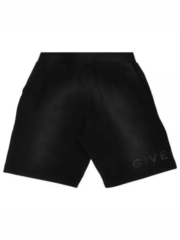 Boxy Fit Shorts Black - GIVENCHY - BALAAN 2