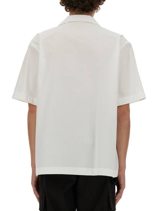 Men s V logo short sleeve shirt white - VALENTINO - BALAAN 4