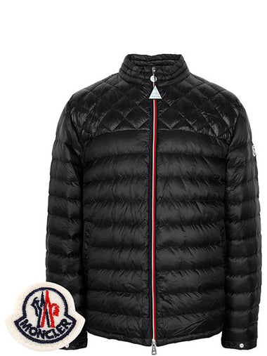 Black Benamo Goose Down Jacket BENAMOU 999 00587 - MONCLER - BALAAN 1