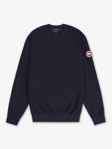 Dartmouth crew neck knit navy 7001M67 - CANADA GOOSE - BALAAN 1