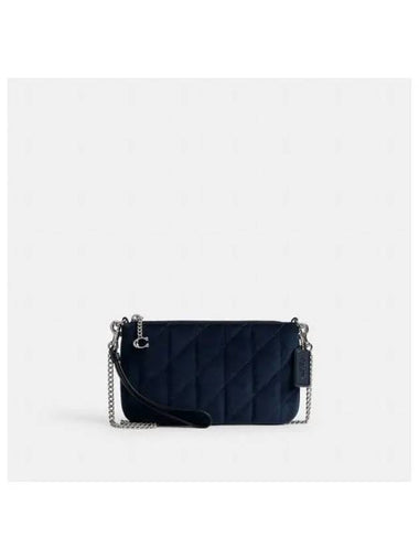 Quilting Pouch Bag Blue - COACH - BALAAN 1