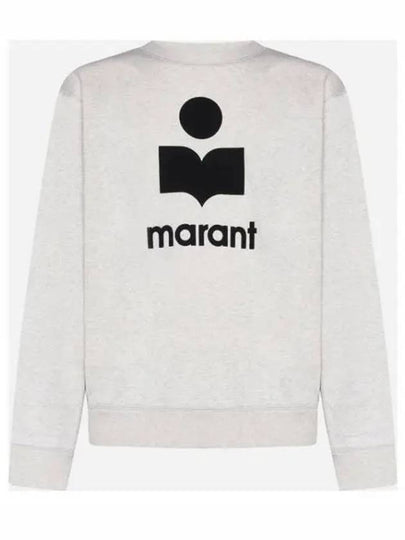 Mikoy Logo Cotton Sweatshirt Ecru - ISABEL MARANT - BALAAN 2