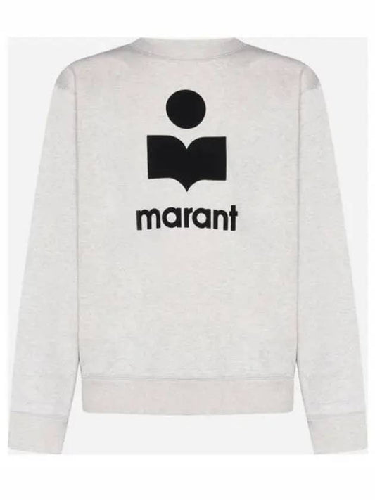 Mikoy Logo Cotton Sweatshirt Ecru - ISABEL MARANT - BALAAN 2