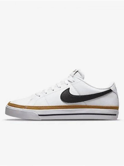 Court Legacy Next Nature Low Top Sneakers White Desert Ochre - NIKE - BALAAN 2