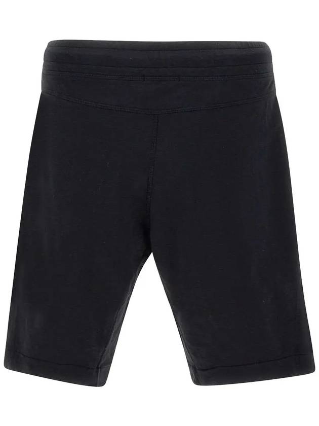 Light Fleece Regular Shorts Black - CP COMPANY - BALAAN 5