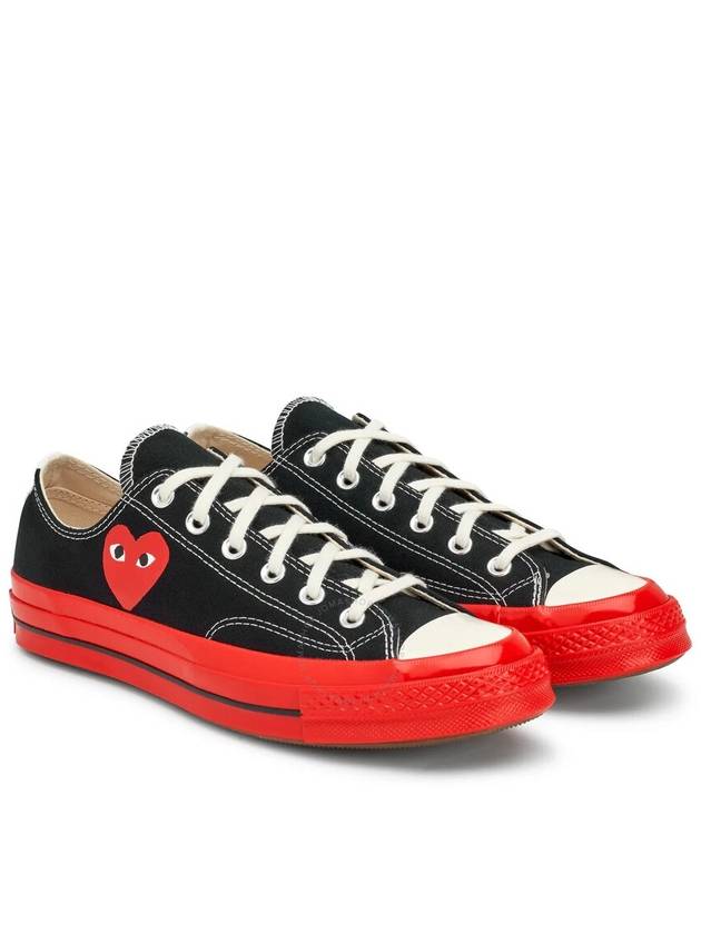 Chuck 70 Low Top Sneakers Black - COMME DES GARCONS - BALAAN 3