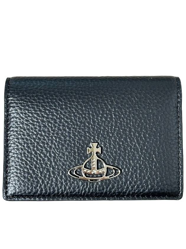 ORB Logo Card Wallet Black - VIVIENNE WESTWOOD - BALAAN 2