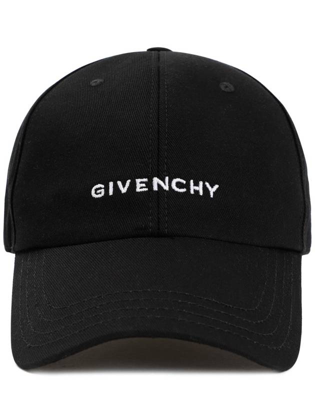 4G Logo Twill Ball Cap Black - GIVENCHY - BALAAN 2