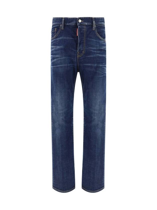 Dark Pressed Wash Jean Blue - DSQUARED2 - BALAAN 1