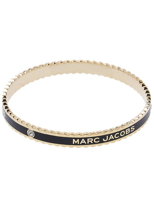 The Mardillion Scallop Bracelet Black Gold - MARC JACOBS - BALAAN 3