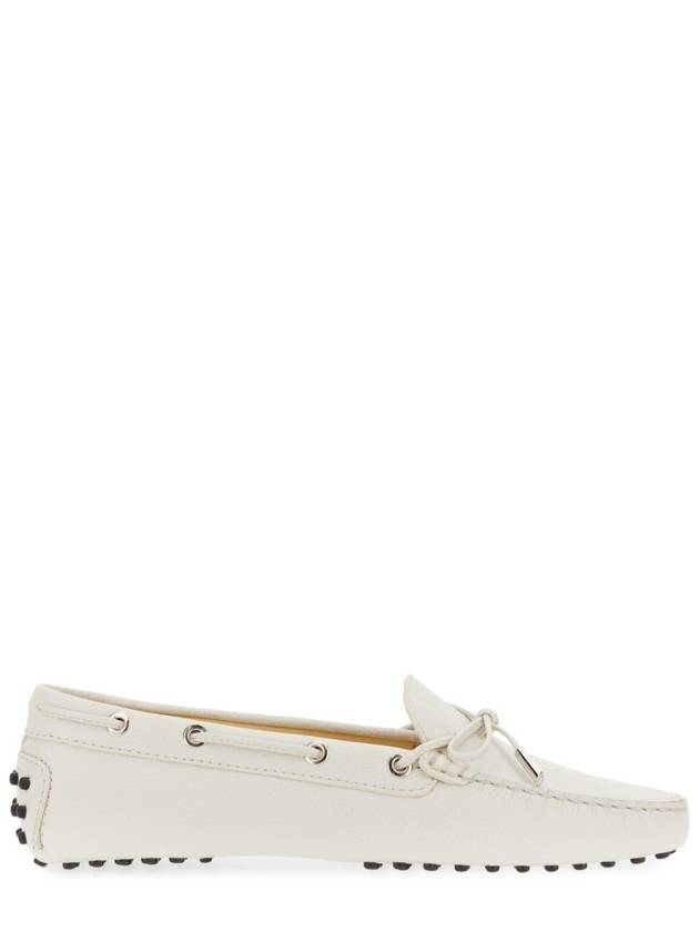 Women's Gommino Driving Shoes White - TOD'S - BALAAN 3