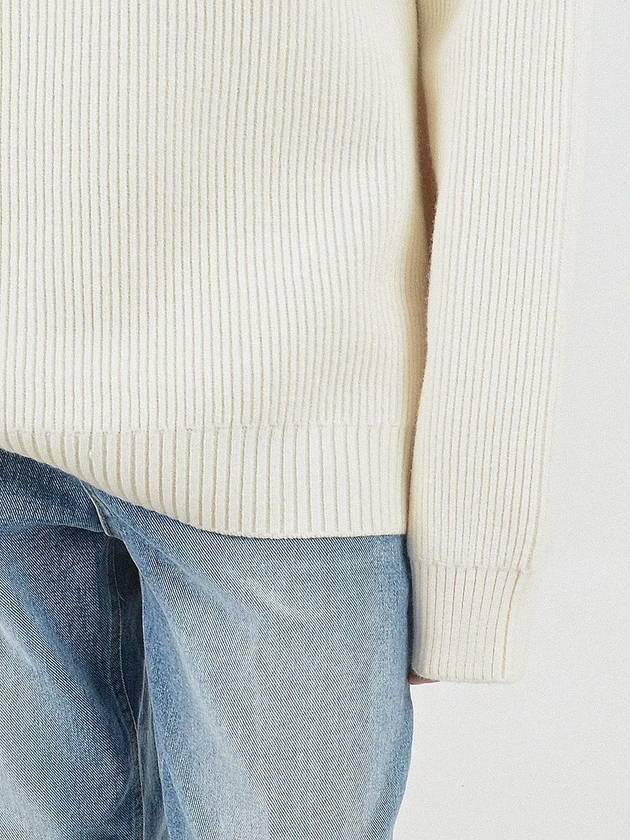 Modal Knit Half Zip up Cream - CHANCE'S NOI - BALAAN 4