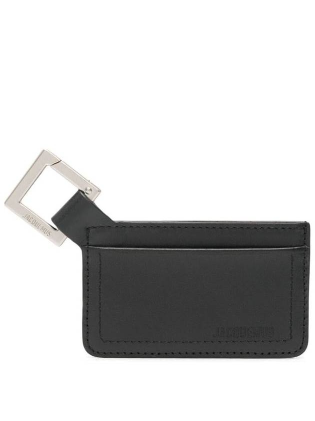 Le Porte Cartes Cuerda Card Wallet Black - JACQUEMUS - BALAAN 2