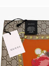 GG Flower Square Silk Scarf - GUCCI - BALAAN 5