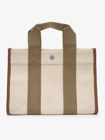 Small Parkour Rive Gauche Tote Bag White Beige TRAVELERSRGWHBE - RUE DE VERNEUIL - BALAAN 1