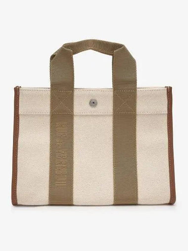 Small Parkour Rive Gauche Tote Bag White Beige TRAVELERSRGWHBE - RUE DE VERNEUIL - BALAAN 1