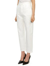 Cropped Straight Pants White - MONCLER - BALAAN 3