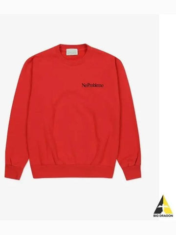 Mini Problem Sweatshirt Red STAR20009RD - ARIES - BALAAN 1