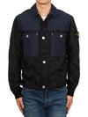 Polyester Tela David Light Jacket Navy - STONE ISLAND - BALAAN 3