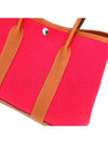 Garden Party 30 Canvas Tote Bag Rose Extreme Couvre - HERMES - BALAAN 4