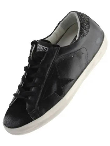 Superstar Sneakers Black Glitter Star Women s - GOLDEN GOOSE - BALAAN 1