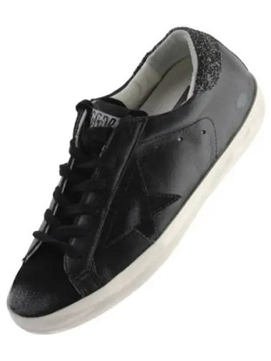 Superstar Sneakers Black Glitter Star Women s - GOLDEN GOOSE - BALAAN 1