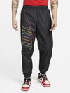 Club Woven Track Pants Black - NIKE - BALAAN 2